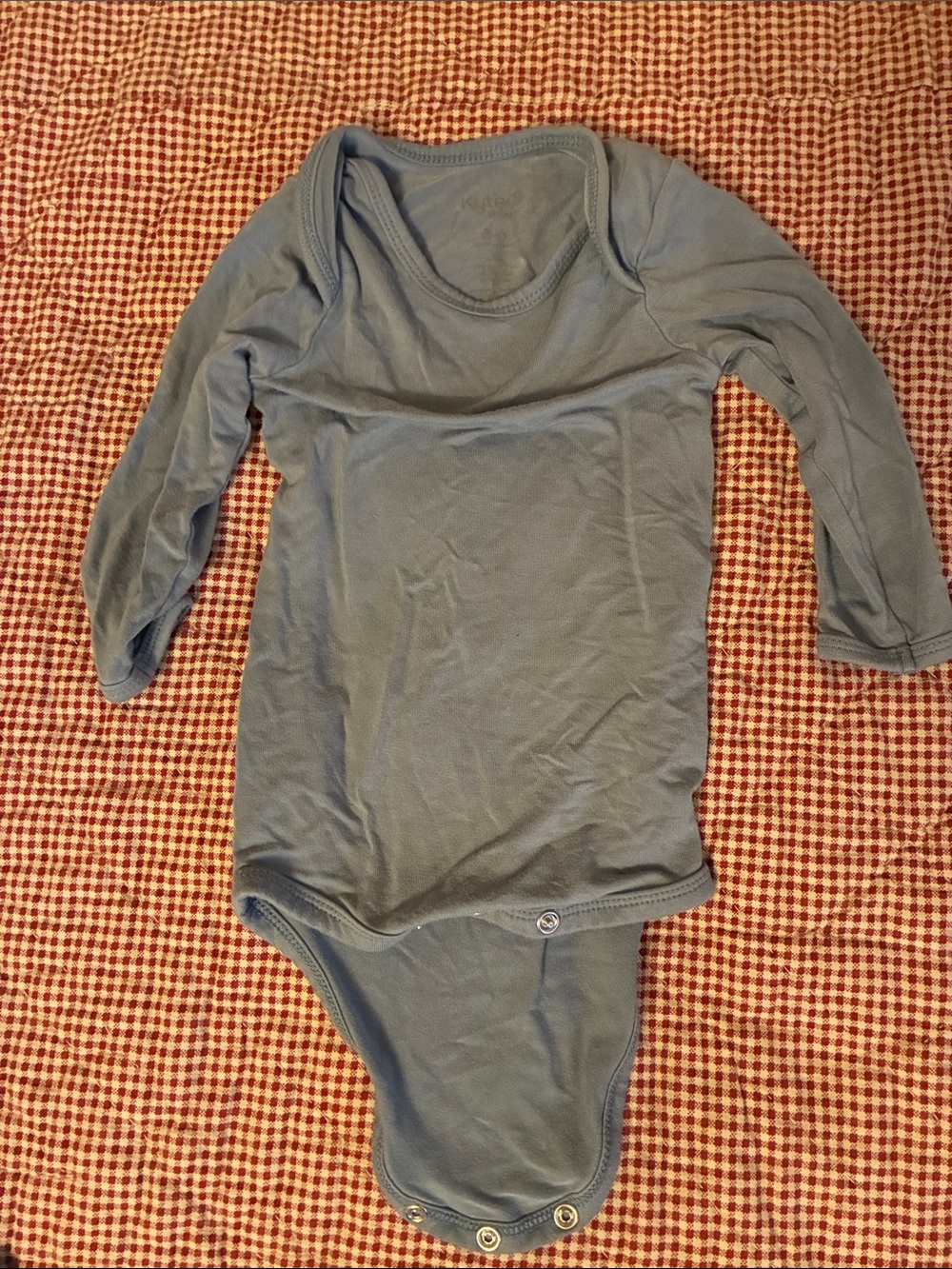 Kyte BABY Blue Long Sleeve Bodysuit